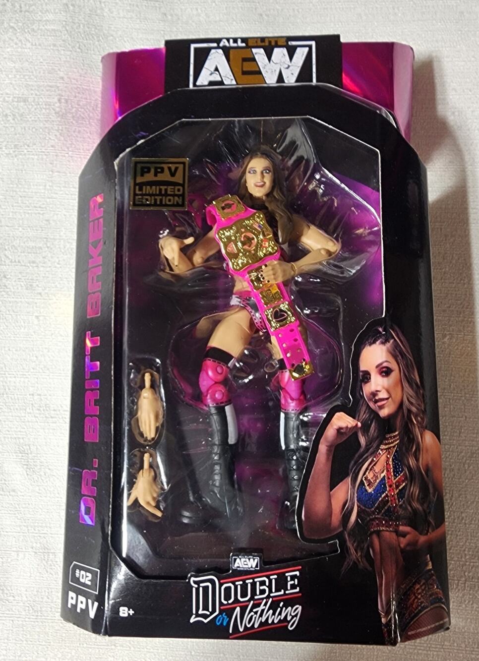 DR. Britt baker All elite Wrestling AEW PPV limited edition